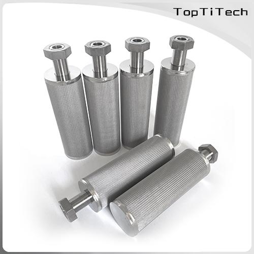 Multi-layer metal sintered wire mesh filter element 4