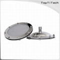 Pure titanium aerator head for sewage treatment 3