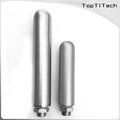 Polished stainless steel powder filter elements