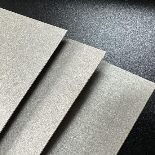 Nickel fiber felt is a porous non-woven material composed of entangled nickel fi 3