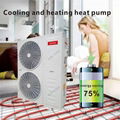 Air Conditioner Full DC Inverter Heat Pump House Heating Cooling EVI Heat pump 