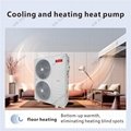 Air Conditioner Full DC Inverter Heat Pump House Heating Cooling EVI Heat pump  4