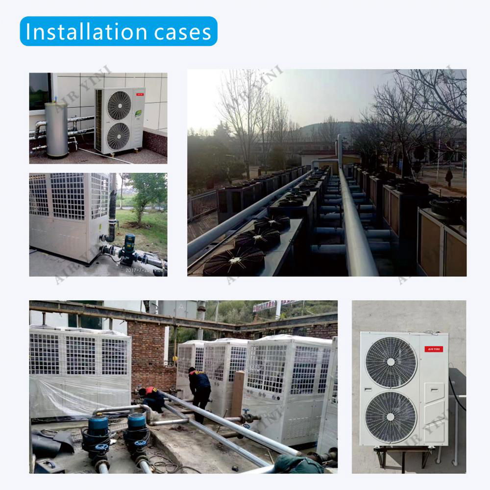 Air to Water Heat Pumps Air Source Heat Pump for House Heating Cooling Hot Water 5