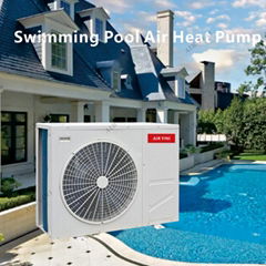 Air YINI Full DC Inverter WIFI Air Source Air To Water Swimming Pool Heat Pump