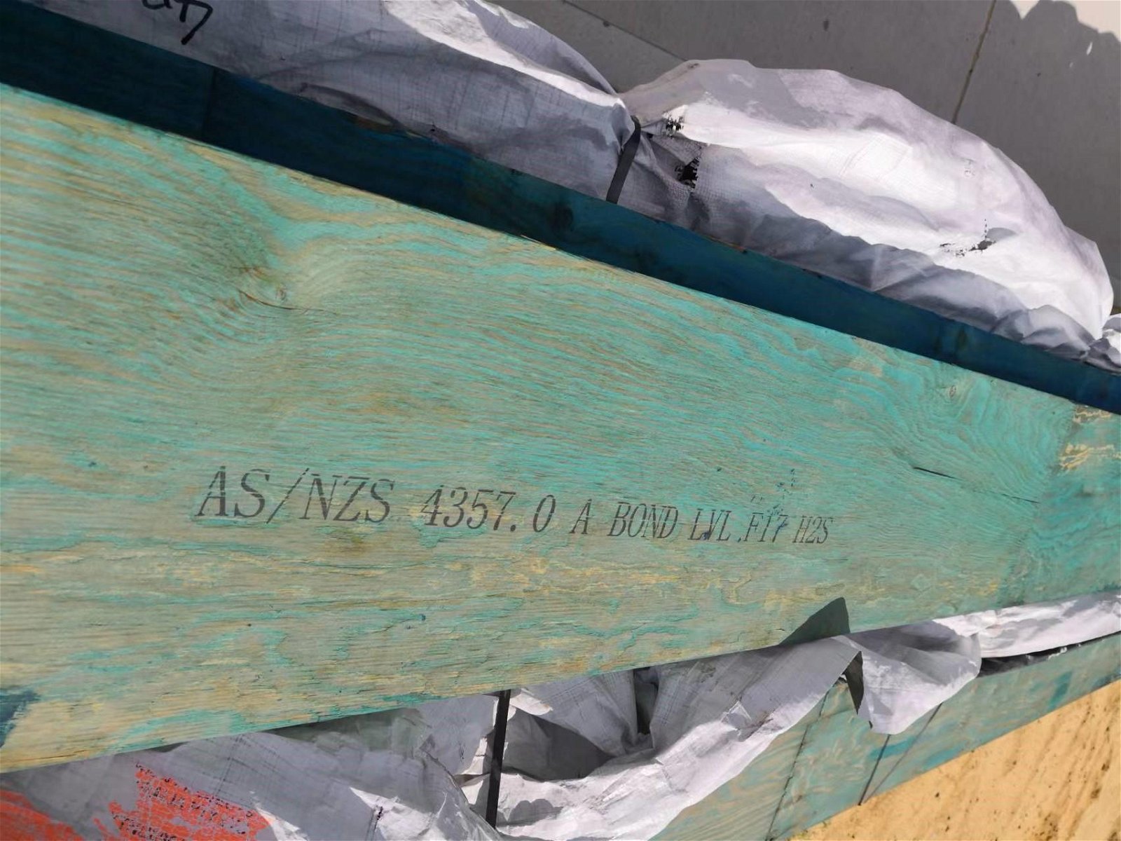 AS/NZS4357 LVL formwork exported to Australia