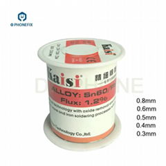 High Purity Tin Lead Rosin Core Solder Wire Reel For Phone Repair Tool