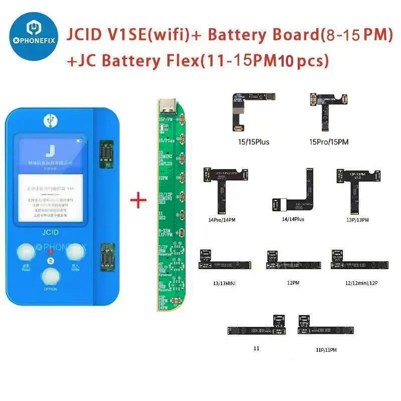 JC V1S Battery Flex Cable For iPhone 11-15 Pro Max Battery Health Repair 2