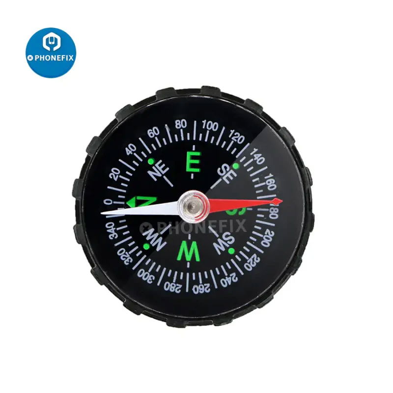  45mm Hiking Liquid Filled Aluminum Wild Survival Professional Compass Navigatio