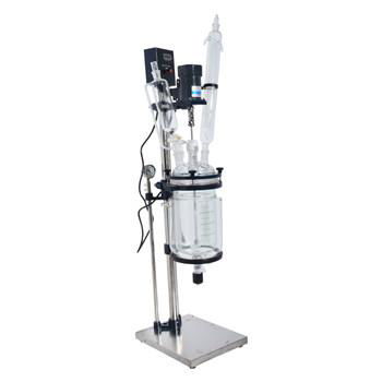 5L Jacketed Glass Reactor     5l Reactor      Cheap Jacketed Laboratory Reactor 