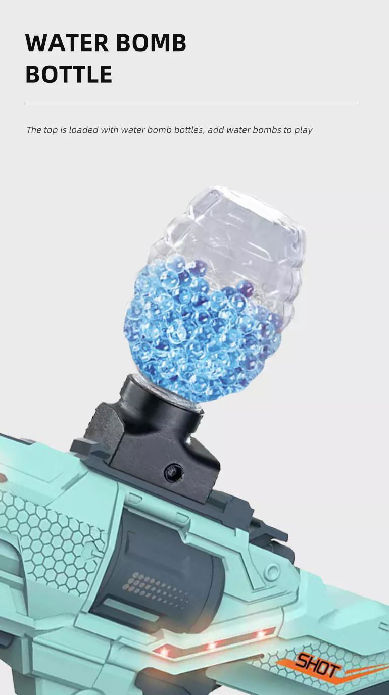 2022  Kids Outdoor Shooting Foam Bullet Crystal 7-8mm Ball Splatter  3