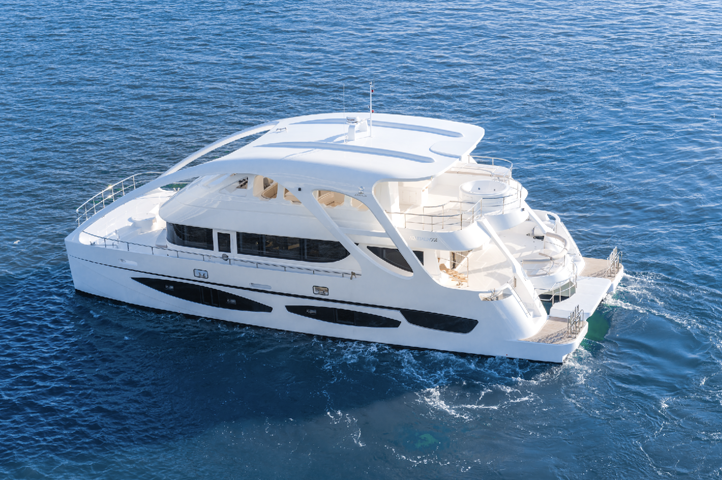 Aquitalia 72ft Luxury Motor Catamaran Boat 2