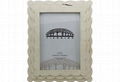 Scalloped Bone Photo Frame 1