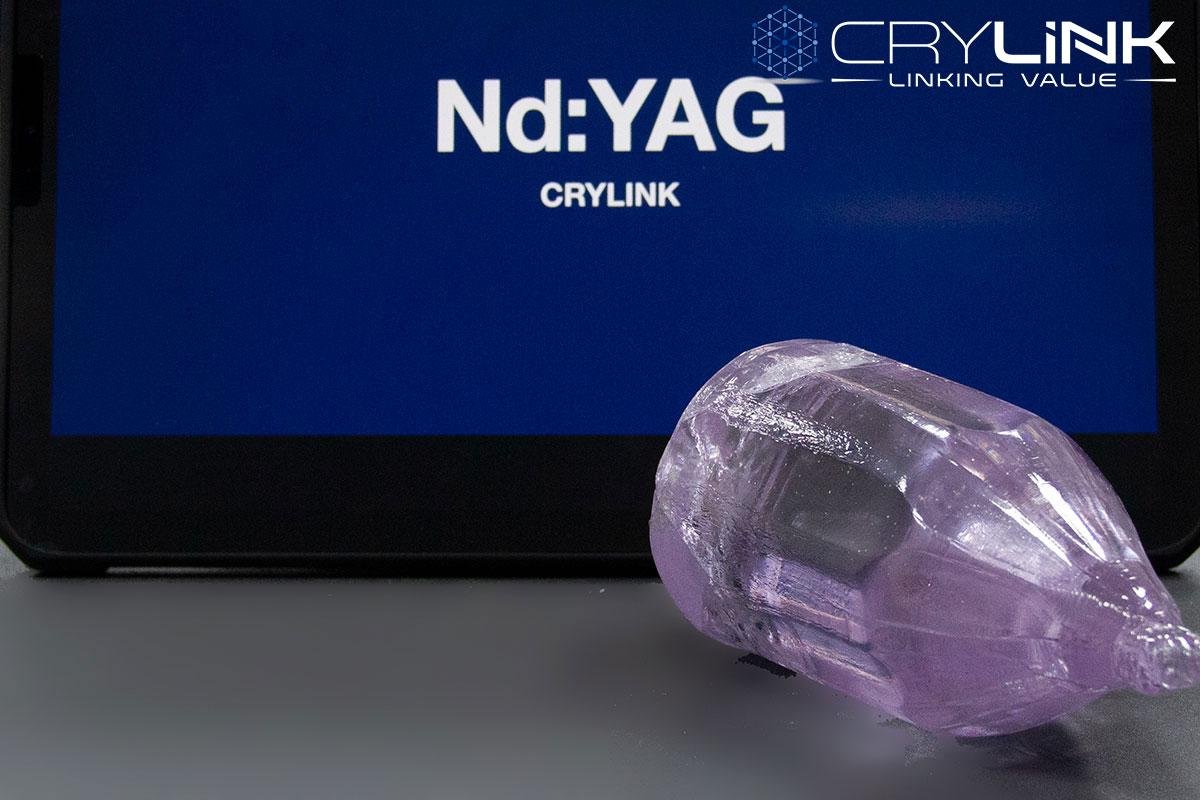 Nd:YAG crystal 2