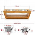 Wooden Pet Feeder 1