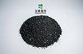 Briquette crushing activated carbon