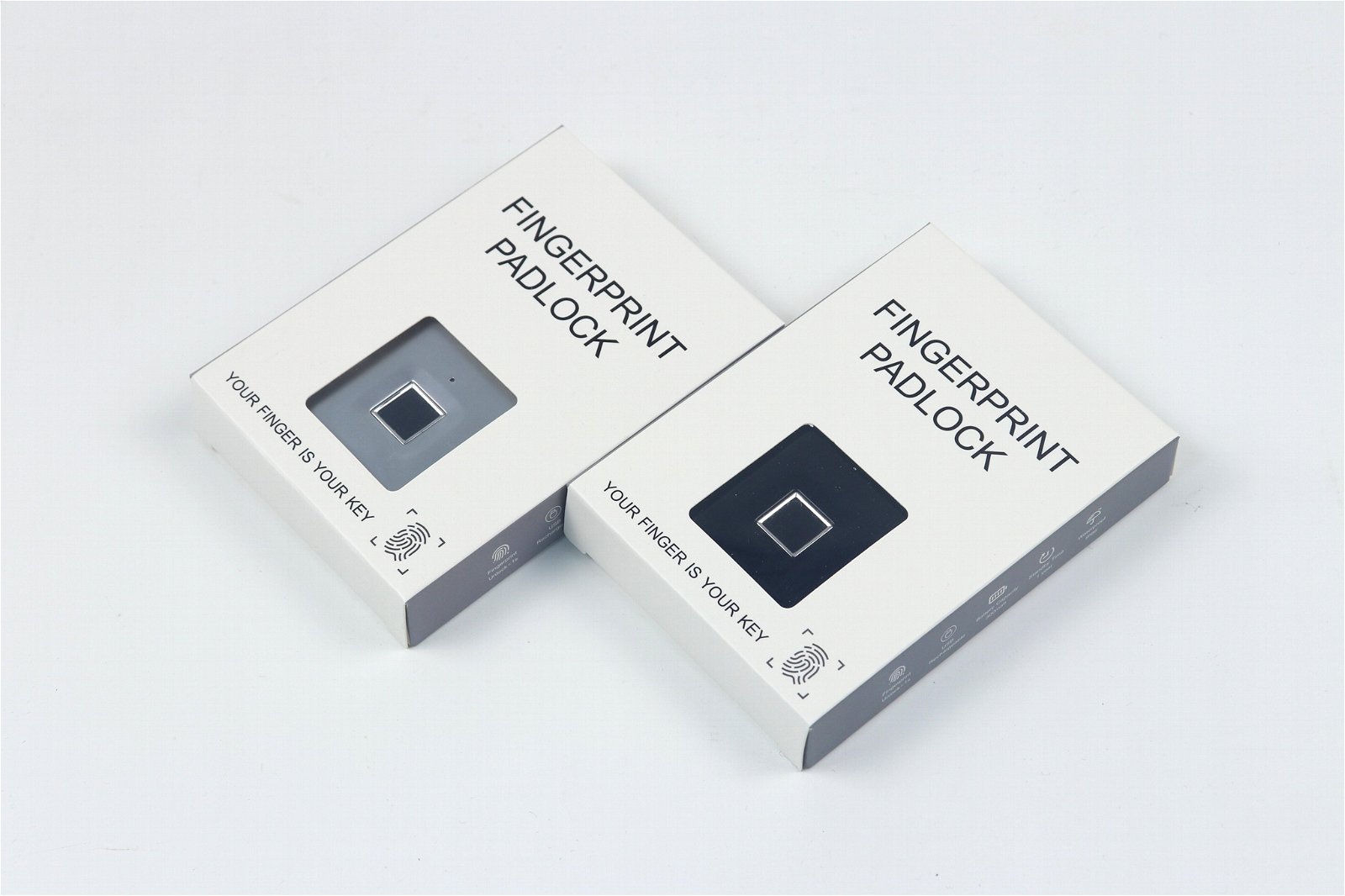 Smart Biometric Large Capacity Fingerprint Waterproof Portable Padlock 2