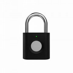 Custom Usb Rechargeable Smart Fingerprint Padlock FOR Suitcase Backpacks Padlock