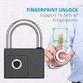Factory Heavy Duty Fingerprint Lock Padlock Smart Tuya Big Fingerprint Padlock 2