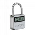 High Quality Multifunction Timing lock Timer Alarming Padlock Time Release Lock 1