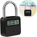 High Quality Multifunction Timing lock Timer Alarming Padlock Time Release Lock 3