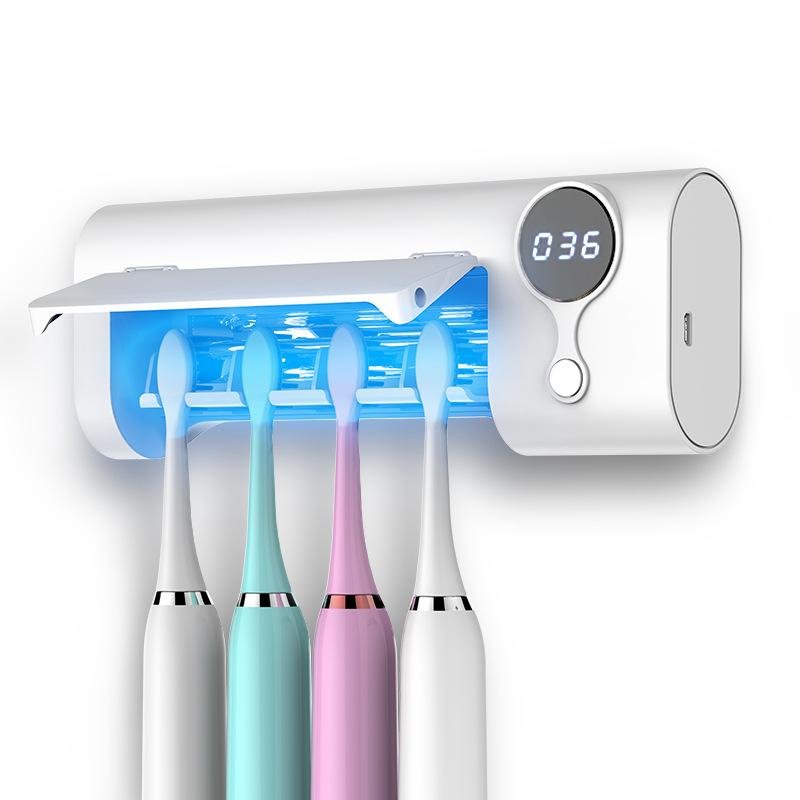 Rechargeable UV Disinfecting Toothbrush Holder 
