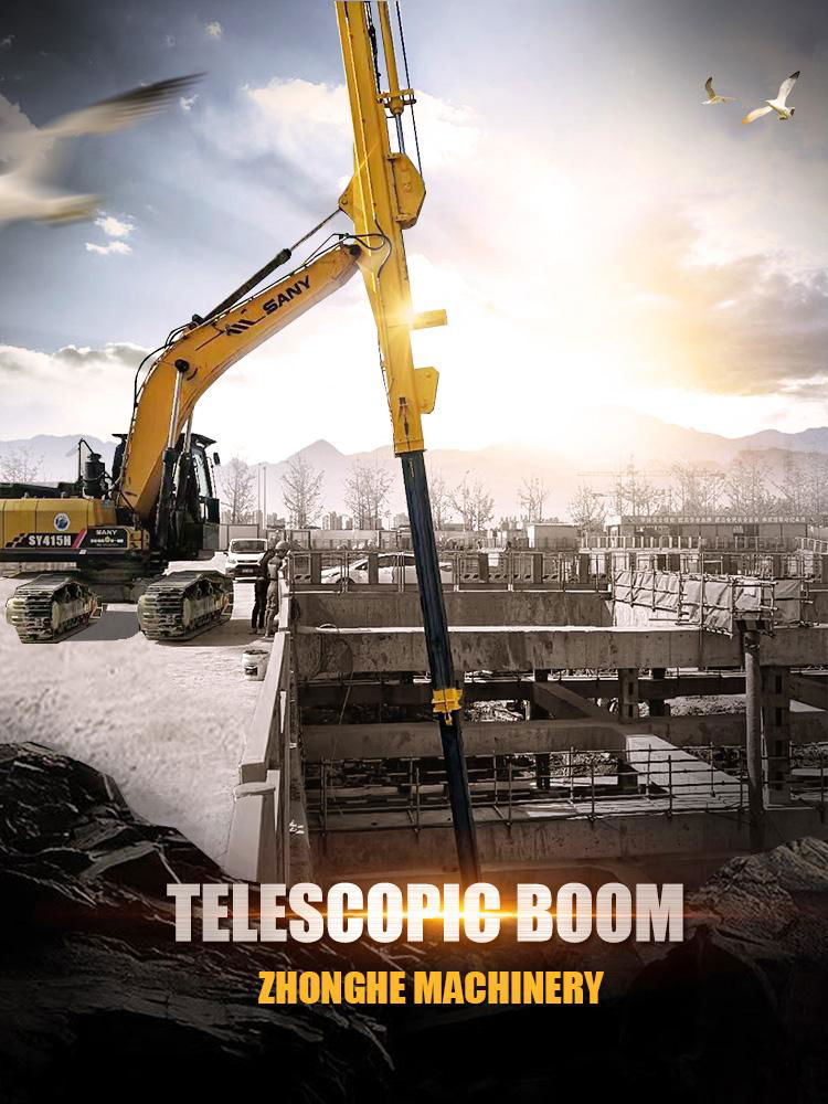 Hot Selling Excavator Long Arm Excavator Telescopic Boom with Bucket 5