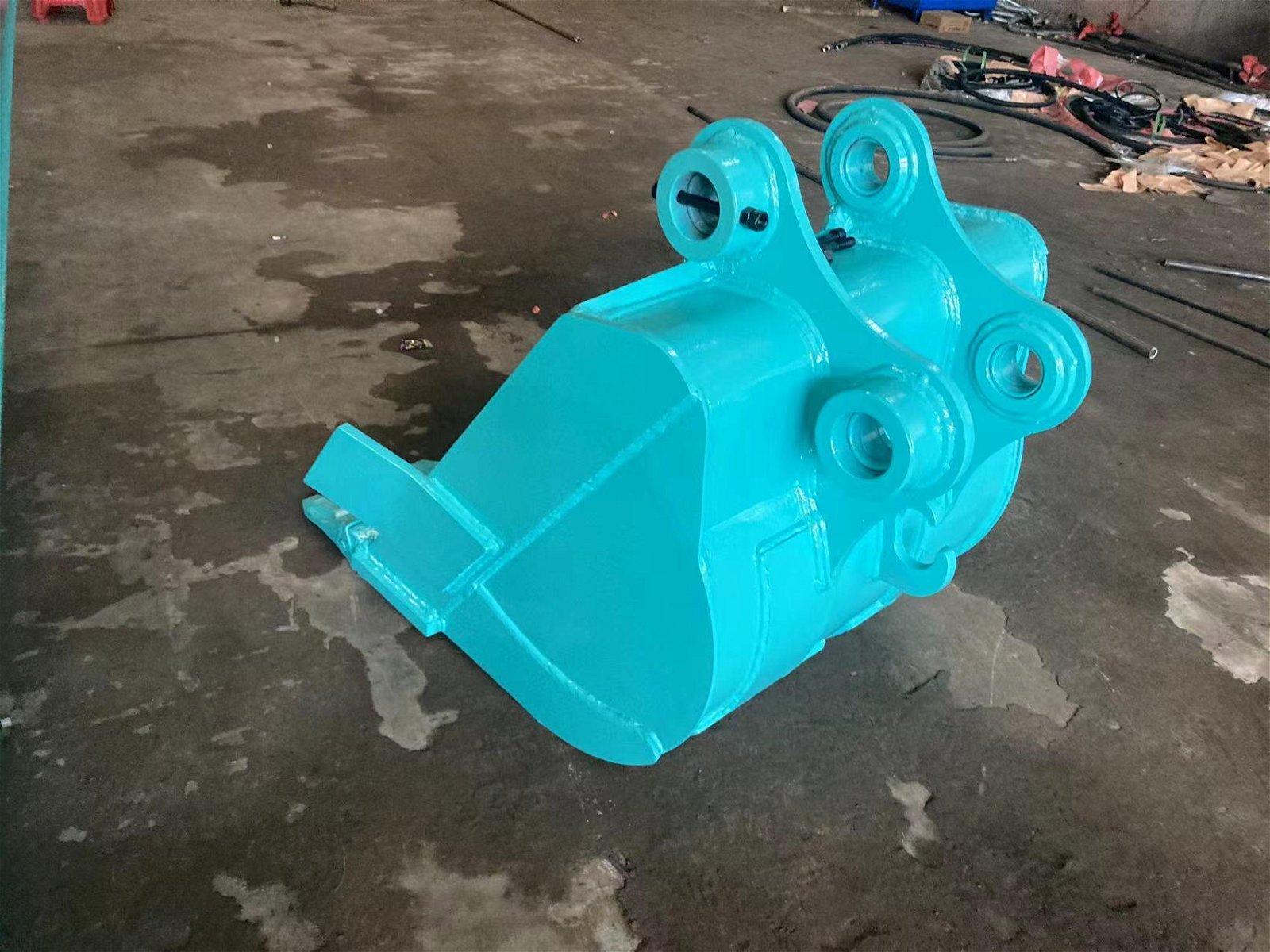 Anti Rust Hydraulic Mini Excavator Extendable Arm With Bucket SK200 SK210 SK125 4