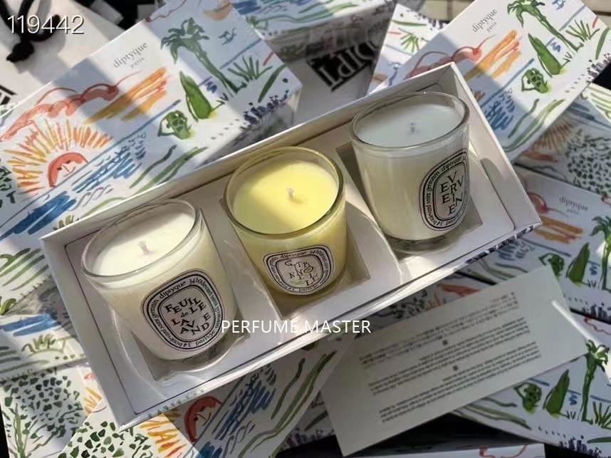 diptyque candle set 70g*3