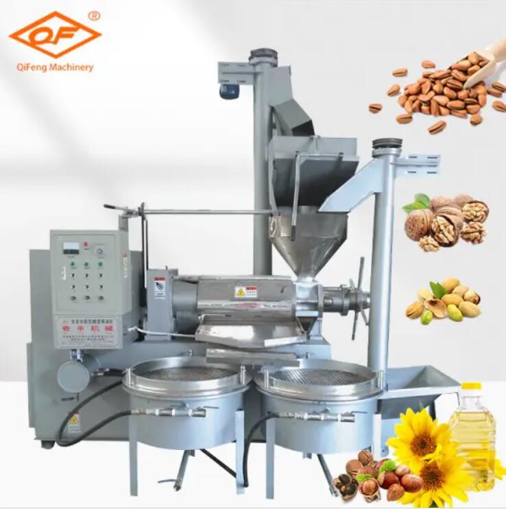 Rapeseed peanut soybean screw oil presser 6YL-150