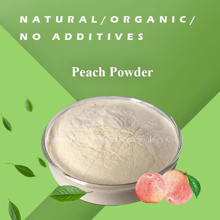Natural Organic Instant Honey Peach Fruit Juice Powder