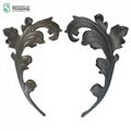 Decorative Wrought Iron Flowers and Leaves 2