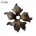 Decorative Wrought Iron Flowers and Leaves 3