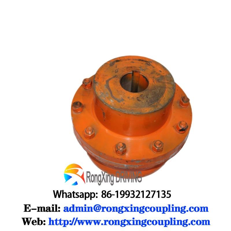 Customized js steel grid coupling grid shaft coupling china custom stainless 