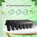 28 Cells Seed Sprouting Trays      seed starting supplies     4