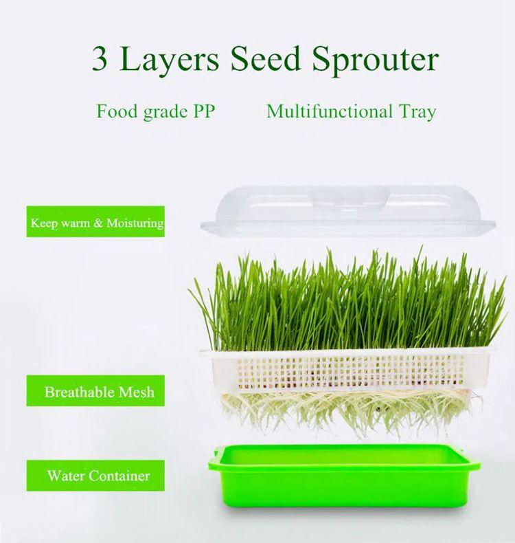 Sprout Growing Trays Plastic Plant Trays Wholesale MARSHINE (China
