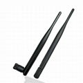 Dual WIFI 2.4G/5.8G Rubber Whip SMA Antenna