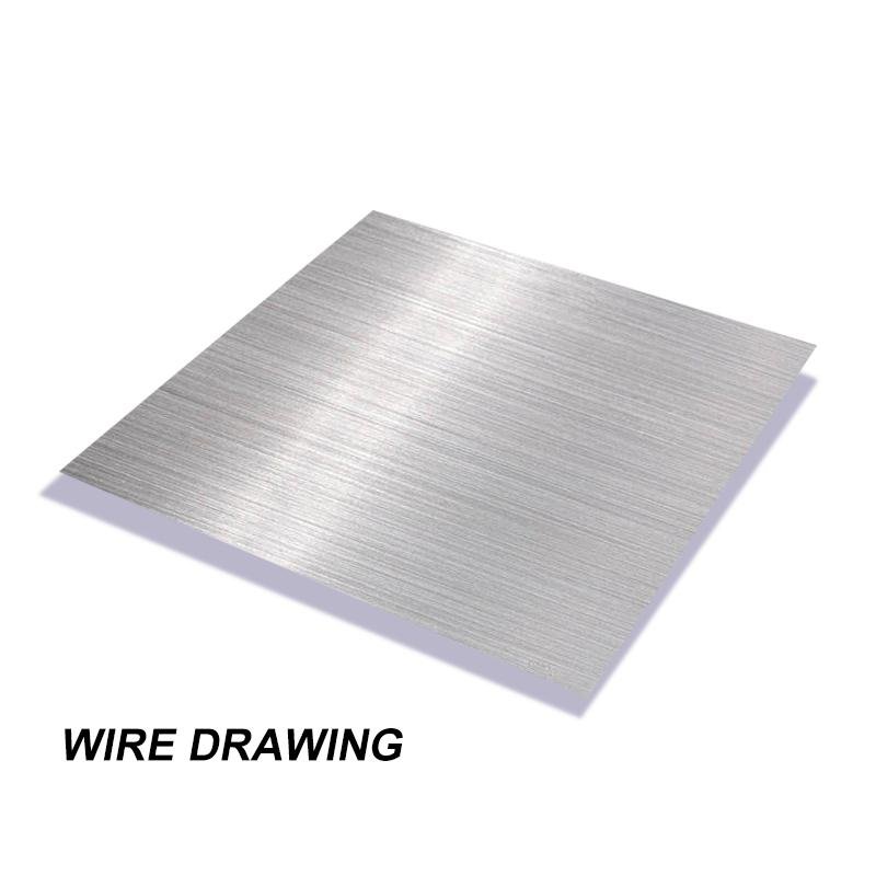 201 304 stainless steel hairline sheet