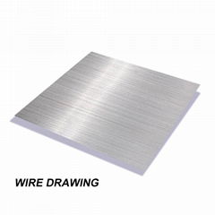 201 304 stainless steel hairline sheet