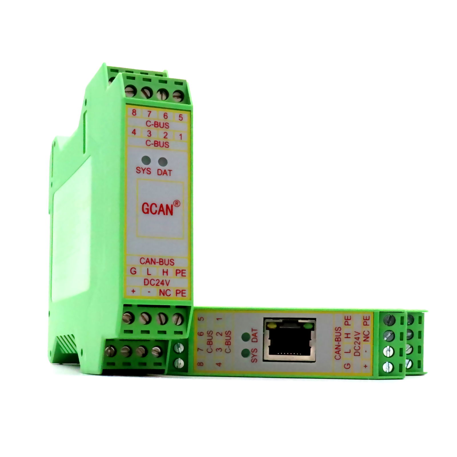 GCAN-205 Modbus TCP to CAN Converter for Monitoring Industrial Field Network 2