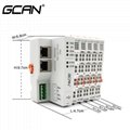 Digital Analog Input and Output Embedded PLC Controller GCAN-PLC-400 2