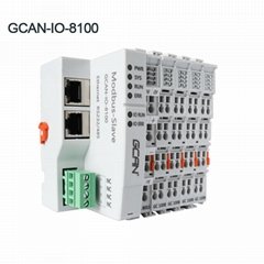 GCAN-IO-8000 Standard CANopen Adapter PLC Slave Device IO Coupler Modular Design