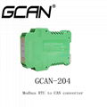 GCAN-204 Converter Communication Device Connected To Canbus Plc  1