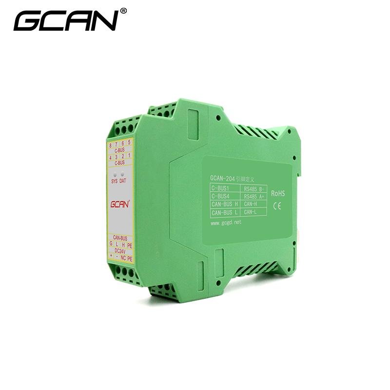 GCAN-204 Converter Communication Device Connected To Canbus Plc  5