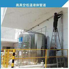 LNG vacuum adiabatic cryogenic tube