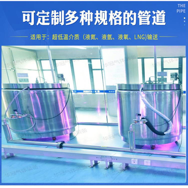 Quick-frozen vegetable liquid nitrogen vacuum tube 3