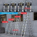 2 IN 1 Multipurpose Telescopic Ladder 2