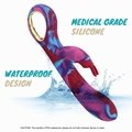 CE,RoHS certificates silicone material  female adult toy  colorful massager 