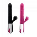  10 Vibration modes, 12 Independent rotating tongue female vibrator sex toy