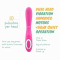  10 Vibration frenqucies, 5 speed waterproof rabbit vibrators