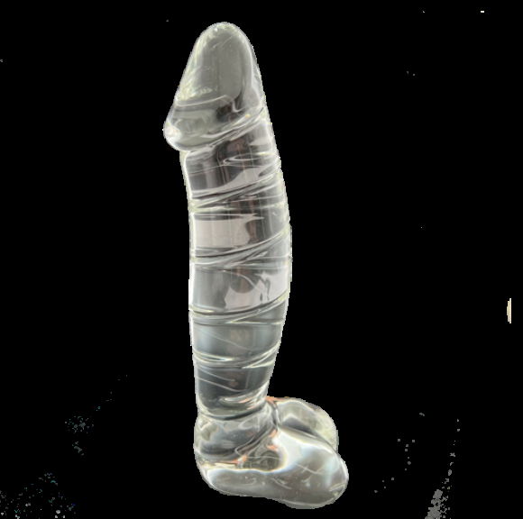  High quality custom color size glass dildo  4